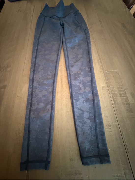 Sweaty Betty Denim - Sweaty Betty Blue Camo Floral High-Rise Jeggings